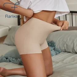 Flarixa zaštitne hlače visokog struka Ženske kratke hlače ispod suknje Ice Silk Bešavne gaćice Prozračne bokserice Biciklističke kratke hlače