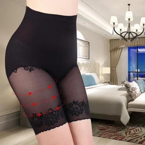 2024 Kadın Seksi Dantel etek altında şort Güvenlik PantsAnti Reşo Uyluk Yüksek Bel Boxer Külot Anti Sürtünme Etek Şort