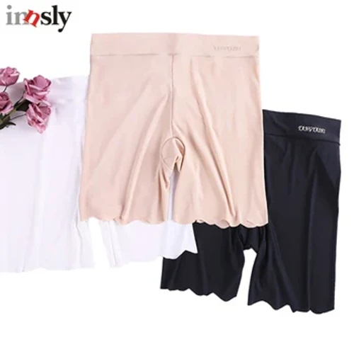 Pants Gearr Sábháilteachta na mBan Méid Mór Síoda ​​Oighir Gan uaim Mná dornálaí Boyshort Faoi Sciorta Pant Sábháilteachta na mBan
