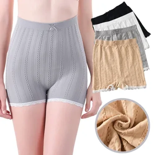 Yeni Dikişsiz Şort Kadın Boyshort Kadın Seksi Güvenlik Pantolon Rahat Kısa Sous Robe Bayanlar Külot Pamuk Shorty Femme Külot
