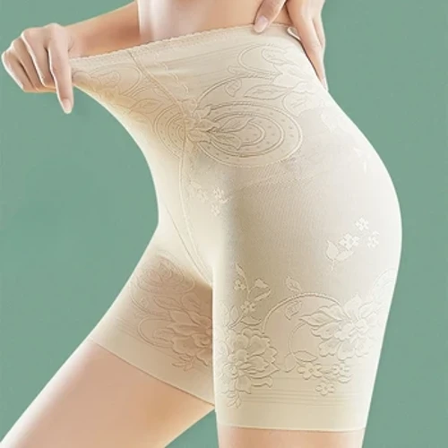 Joturarik gabeko Ice Silk Emakumezkoen Segurtasun Galtza Prakak Tamaina Handiko Babesteko Galtza Motzak Gonaren azpian Stretch Boxer Briefs Segurtasun Prakak Emakumezkoak