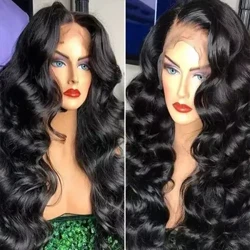 ʻApelika ʻAmelika Wahine Lōʻihi Lace Front Synthetic Hair Wig Kiʻekiʻe Mahana Silika Nui Lace Lace Front Wig Cap