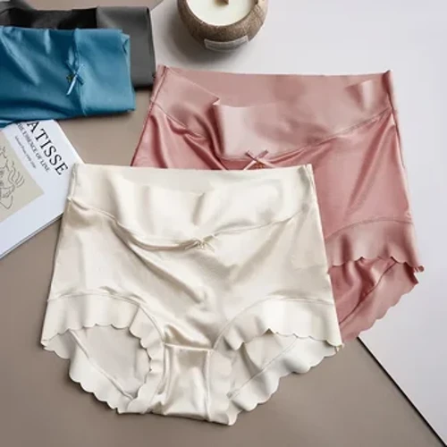 Gợi Cảm Nữ Quần Lót Băng Lụa Satin Quần Đùi Không Đường May Quần Lót Cao Cấp Quần Thoải Mái Quần Lót Quần Lót Nữ