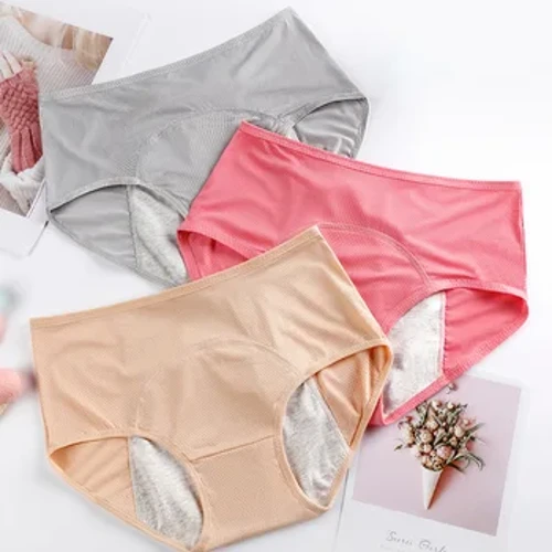 Phụ Nữ Chống Rò Rỉ Quần Lót Thời Kỳ Kinh Nguyệt Quần Lót Quần Lót Sinh Lý Kháng Khuẩn Quần Chống Rò Rỉ Phụ Nữ Thời Kỳ Quần Lót