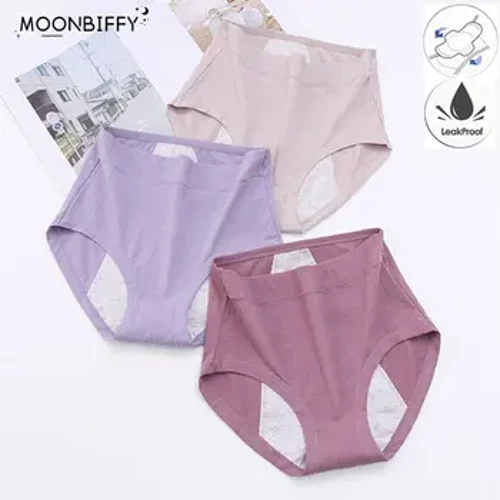 Quần Lót Kinh Nguyệt Kích Thước Lớn Quần Lót Cotton Cho Kinh Nguyệt Cao Cấp Chống Rò Rỉ Sinh Lý Thời Kỳ Quần XL-6XL Quần Đùi