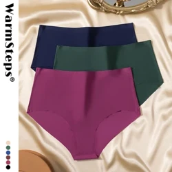 I-WarmSteps High Waist Panty Izingubo zangaphansi Zabesifazane I-Antibacterial Crotch Iphephile Amabhulukwe Asesikhathini Anempilo Angenamthungo Amabhulukwe Aphakeme Aphakeme XS