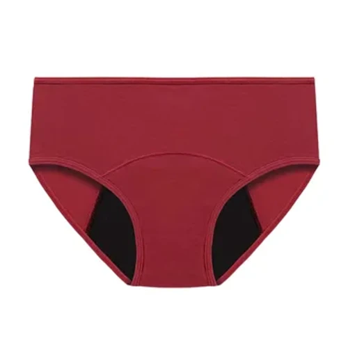 Menstrualne gaćice plus veličine 3XL ženske prozračne ženske pamučne gaćice niskog struka fiziološko donje rublje za žene trusy
