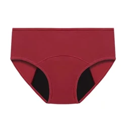 Nagy méretű, 3XL menstruációs bugyi női, légáteresztő női pamut alsónadrág, alacsony derékú, fiziológiás időszakos alsónemű nőknek трусы