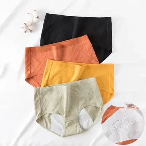 Pants Menstrual Fo-éadaí Postpartum Cruthúnas sceite agus Fo-éadaí Cadáis Menstrual Iomlán Sábháilteachta agus Compord Le Chaitheamh