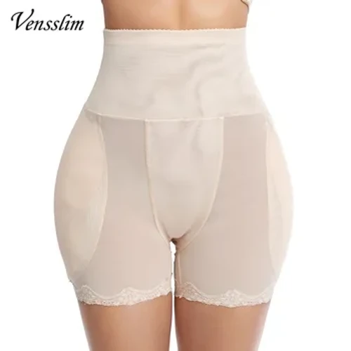 Vensslim Wanita Hip Enhancer Pembentuk Tubuh Butt Lifter Korset Pakaian Dalam Pad Pinggang Tinggi Pelatih Plus Ukuran Perut Kontrol Celana Dalam