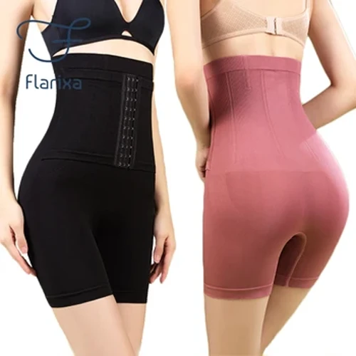 Flarixa Quần Lót Cho Nữ Cao Cấp Liền Mạch Bụng Điều Khiển Tập Toàn Thân Co Giãn Mông Nâng Quần Lót Eo Cincher Định