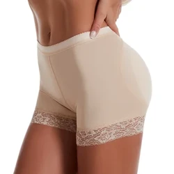 1 STK Kvinnor Butt Lifter Trosa Fake Butt Body Shaper Vadderade underkläder Lady Lift Bum Hög midja Magkontroll Höft Trosor
