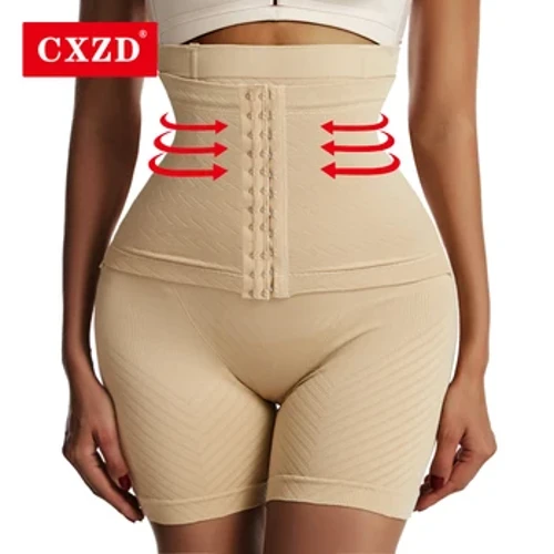 Noi femei, control ferm al burticii cu cârlig pentru ridicarea fundului, îmbrăcăminte modelată, chiloți, antrenor cu talie înaltă, pantaloni scurți pentru femei, care slăbesc
