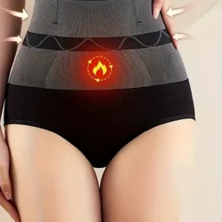 2 artículos, calzoncillos sencillos de cintura alta con bloques de colores, bragas transpirables suaves y cómodas con Control de barriga para levantar glúteos, lencería para mujer y U