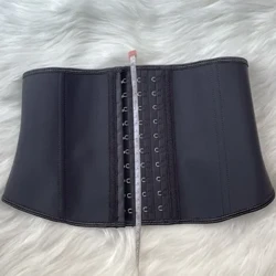 Izingubo ezimfushane ze-Torso Corset Shaper Shape Women Latex Waist Trainer Workout Fajas Colombianas Waist Cincher Ibhande Lezemidlalo 9 Ithambo Lensimbi
