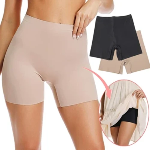 Comb karcsúbb formájú bugyi nőknek Slip Shorts magas derékú haskontroll Cincher öv varrat nélküli alakformáló