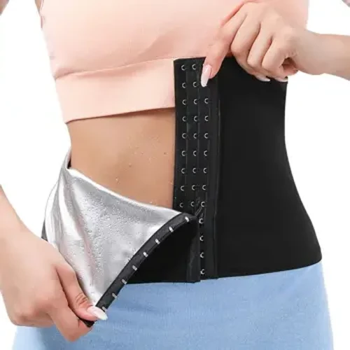 Gerriko mozteko gerrikoa Slim Body Izerdia Wrap Urdaileko Sauna Traje Efektua Abdominal Trainer Gerrikoa Emakumeentzat