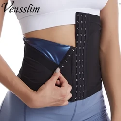 Strap Traenálaí Waist Préimh Wrap Sabhna Mná Caillteanas Meáchan Waist Trimmer Fitness Sweat Workout Hooks Slimming Belly Belly Cincher