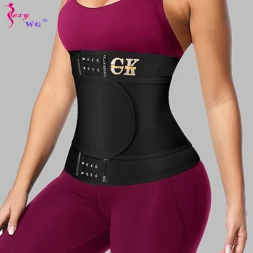 SEXYWG Crios Traenálaí Waist Crios Shaper Comhlacht Sabhna do Caillteanas Meáchan Waist Cincher Dó Saill Corset Sweat Belt Fajas
