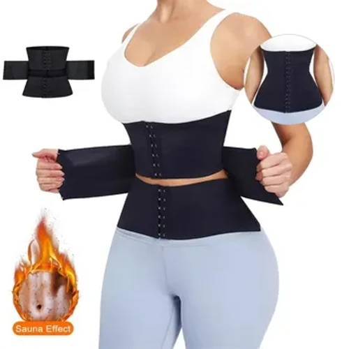 Hyfforddwr Gwasg Cincher Corset Gwregys Dwbl Postpartum Ar gyfer Merched Corset Addasadwy Bol Lleihau Fajas Gwregys Siaper Cadarn