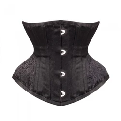 Gotiske korsetter og bustiers Steampunk Korsett Topp Kort Torso Korsett Timeglass Curve Shaper Modellering Stropp Slanking Midje Trainer