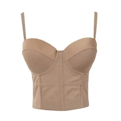 Barraí Barraí Corset Mná Feiceann Gnéasach Trí Mogall Bustier Gotach Dubh Dearg Corsage Bodice Bán Feisteas Faisean Corsage