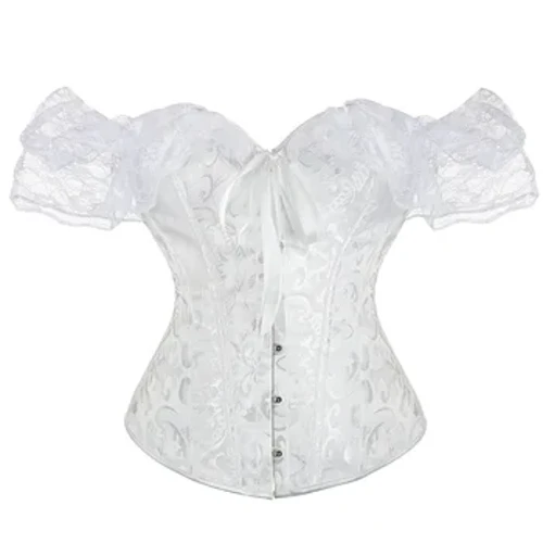 Corset llawes fer i fenywod Lliw solet clymu gwddf cwch sy'n ffitio'n agos Topiau cnwd wedi'u tocio Gwyn Du Gwyrdd Coch Brown