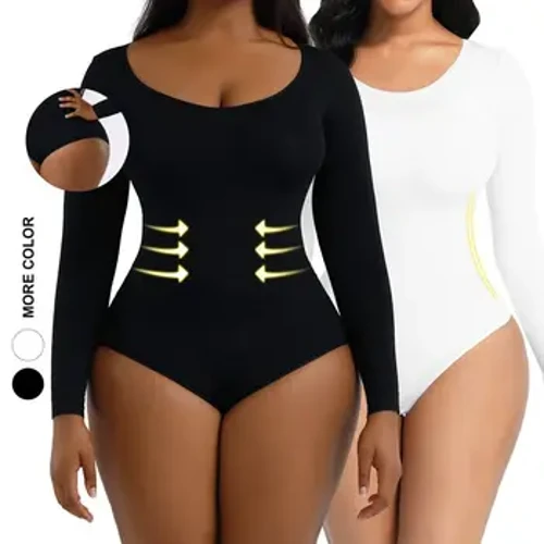 Shapewear Bodysuit Fraen Vollkierper Shaper Bauch Kontroll Hip Butt Lifter Korsett Oberschenkel Reduktiv Slimming Taille Trainer Underwear