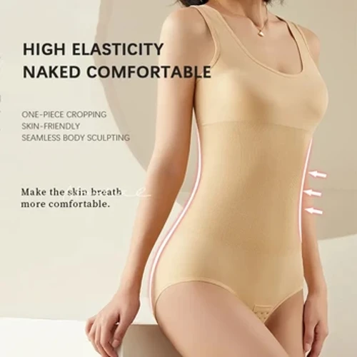 Méid Mór Éadaí Cruth Coirp Aon Píosa Traenálaí Waist Cóirséad na mBan Cóirséad Mná Gan uaim Pant Crotch Buckle Slimming Fo-éadaí