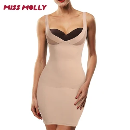 Szexi Full Slip Shapewear ruha Body fehérnemű alakformáló női karcsúsító fehérnemű női haskontroll derék edző XXXL