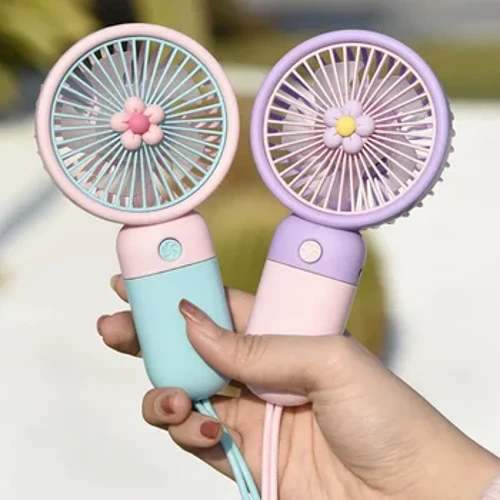 Mini USB Fan Inaistrithe Leictreoir lucht leanúna Inaistrithe Samhraidh Do Bhuan Baile Lasmuigh Soghluaiste Boise Bláth gleoite Áisiúil