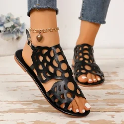 2024 Noi Pantofi Femei Sandale Plate Femei Strada Pantofi Dama Moda Sandale De Lux Femei Designeri