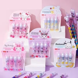 Sanrio аниме мимелоди циметрол pochacco kuromi сладолед облик на молив капа каваии молив заштитен покритие поставено канцелариски подарок