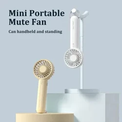 Mini käeshoitav väike ventilaator USB-laadimise avariivalgustus välikämpingu jaoks õhukonditsioneer rippuv mini kaasaskantav ventilaator