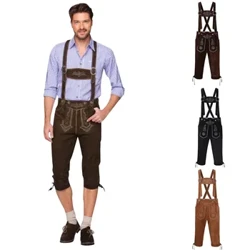 Gizonezko inauteriak Municheko Oktoberfest mozorroa Larruzko prakak Beerfest klubak Zerbitzaria Cosplay Fancy Party Dress