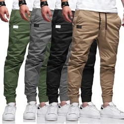 Suruali Mpya za Michezo za Kawaida za Wanaume Suruali za Kiume Jogger Mizigo Harem Suruali ya Penseli Suruali Suruali za mifuko mingi
