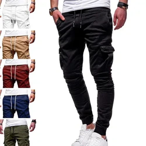 Pants Chwaraeon Achlysurol Dynion Sweatpants Dynion Hip Hop Harem Pensil Pants Trowsus Maint S-3XL