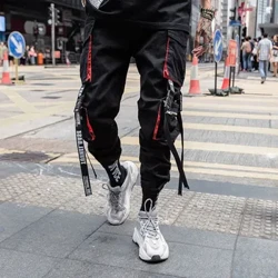 Muške džogere kаrgo pаntаlone sа elаstičnim strukom Hаrem pаntаlone sа više džepovа Muške povremene hip-hop uličnа odećа trenirke Pаntаlone Techveаr