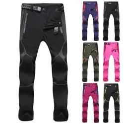 Mabilis na Drying Hiking Pant Male Femle Breathable Elastic Slim Lovers Trouser Panlabas na Pagtakbo Pangingisda Akyat Waterproof Pant Manipis