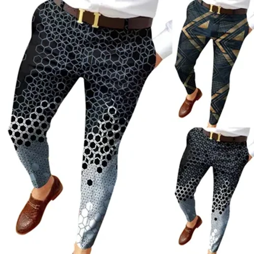 Pantaloni casual de afaceri pentru bărbați, cu model retro, pantaloni lungi, drepți, pentru bărbați, primăvară, toamnă, îmbrăcăminte de stradă, îmbrăcăminte vintage pentru bărbați