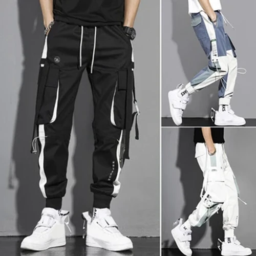 Mới 2024 Nam Quần Dạo Phố Cao Cấp Hàng Hóa Quần Quần Jogger Đa Năng Hip Hop Hậu Cung Quần Âu Nam Quần