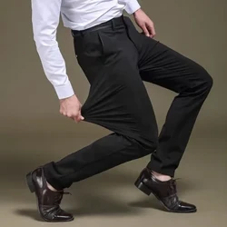 Erkekleriň bahar güýz moda biznesi tötänleýin uzyn balak kostýum balak