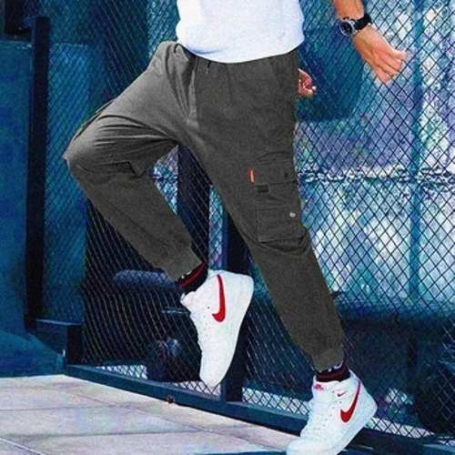 n stíl retro rabhlaeir drawstring dearadh pants ócáideacha baggy pants faisin fir agus mná
