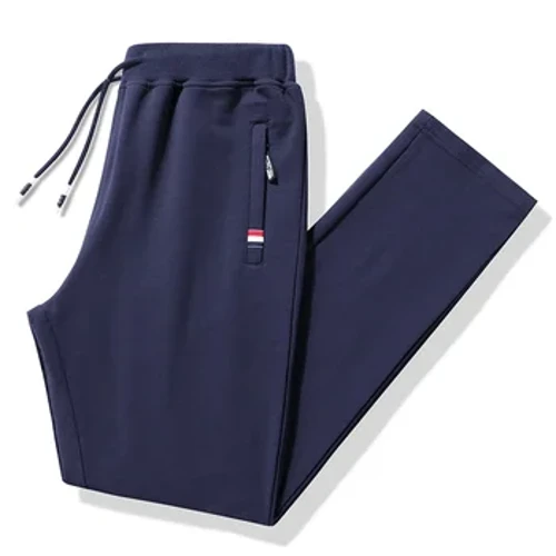 Pants yr Hydref Dynion Ffitrwydd Dillad Chwaraeon Tracwisg Gwasg Elastig Pants chwys Trowsus Cotwm Loose Gyms Jogger Track Pants Mens M- 8XL