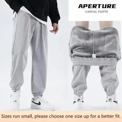 100% Trowsus Chwaraeon Achlysurol Dynion Cotwm Pants chwys llwyd rhydd ar gyfer yr hydref