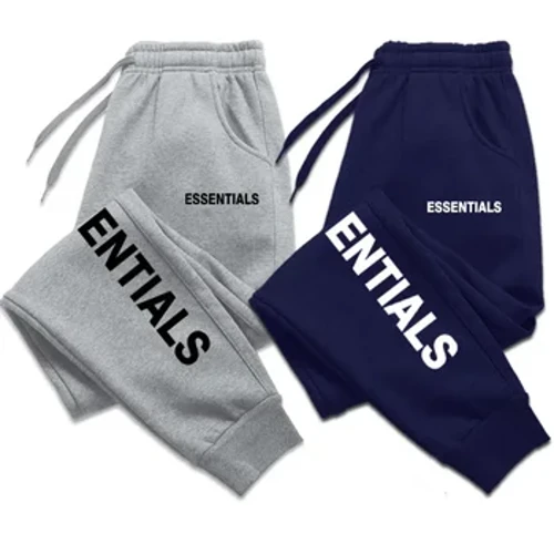 Essentials proljetne i jesenske pantalone muška odjeća pantalone s printom na pismu Modne ležerne hlače s vrpcom Trenirke Sportske hlače