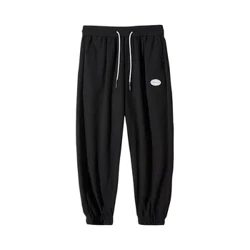 남성용 캐주얼 스포츠 바지 느슨한 바인딩 피트 스웨트 팬츠 Drawstring Street 인기 남성 슬랙스 Bunched Feet Pant шорты