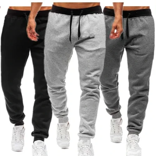 Quần Nam Mùa Thu Đông Mới Trong Quần Áo Nam Quần Âu Thể Thao Chạy Bộ Tracksuits Dài Thấm Hút Mồ Hôi Cho Bông Tai Kẹp Dạo Phố Quần