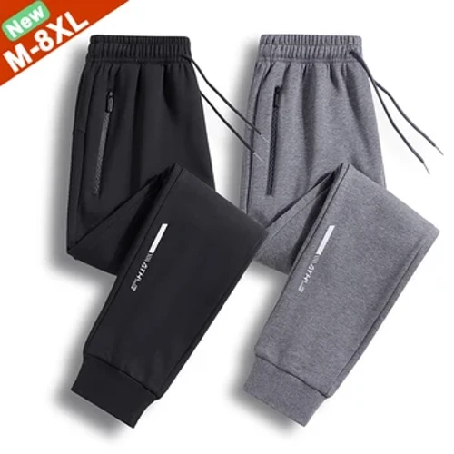 Ücretsiz Kargo Erkekler Eşofman Altı Erkek Artı Boyutu 5XL 6XL 7XL 8XL Moda harem pantolon Erkek Rahat Kamp Yürüyüş Jogger Pantolon Erkekler