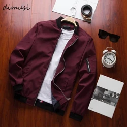 DIMUSI Gizonezkoen Bomber Jackka Gizonezkoen Casual Streetwear Hip Hop Kremailerazko Berokiak Moda Gizonezkoen Beisbol Uniforme Hegazkinezko Jakak Arropa 9XL